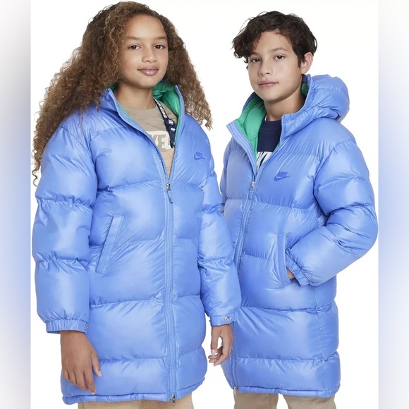 Nike Kids'SportswearTherma-FITRepelHeavyweight SyntheticFillEasyOnHoodedParka XL - Picture 1 of 8